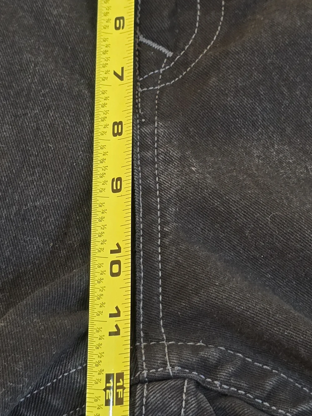 True Religion Ricky Relaxed Straight Black Jeans 32